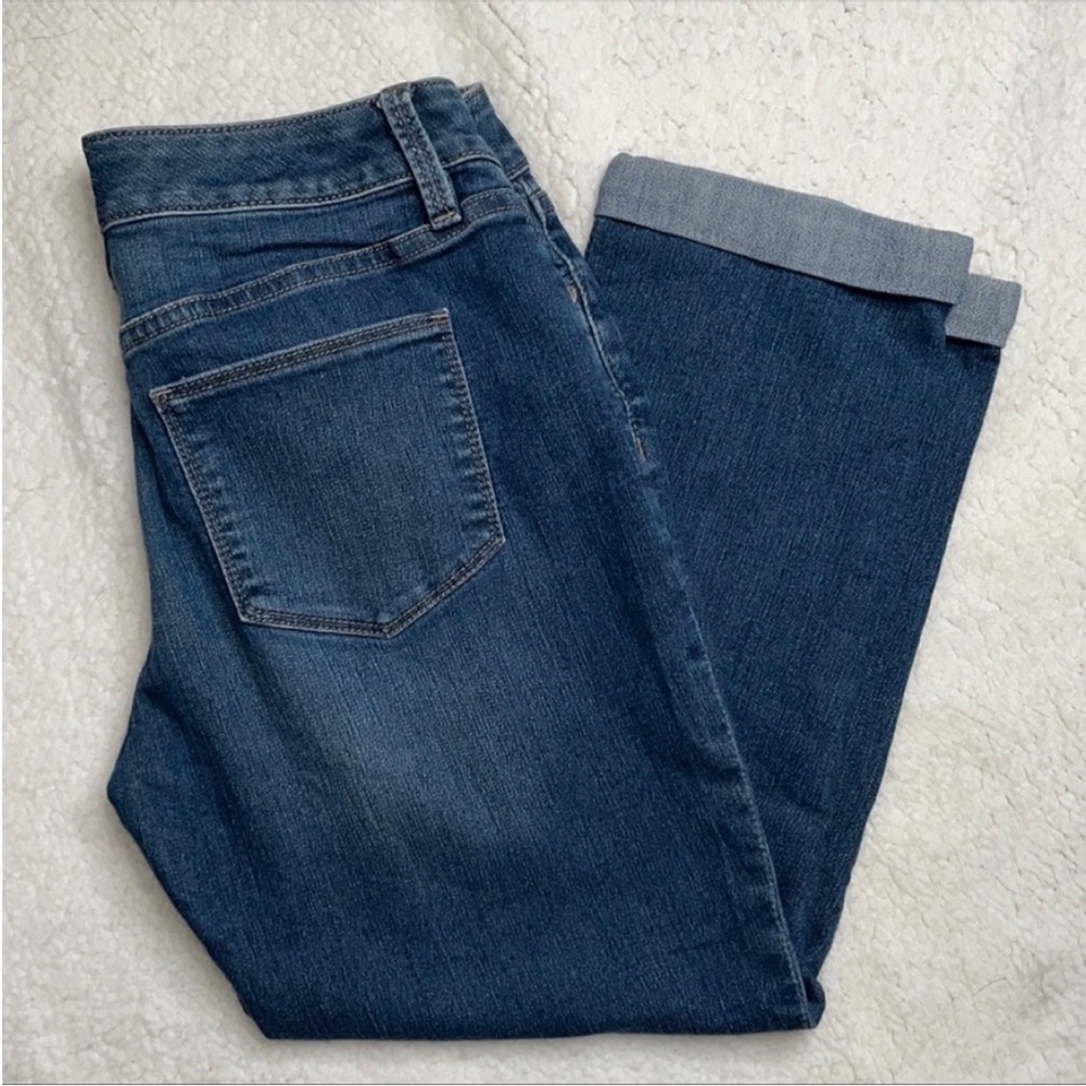 The Limited Crop 312 Denim Jeans Comfy Size 2 - Picture 9 of 10